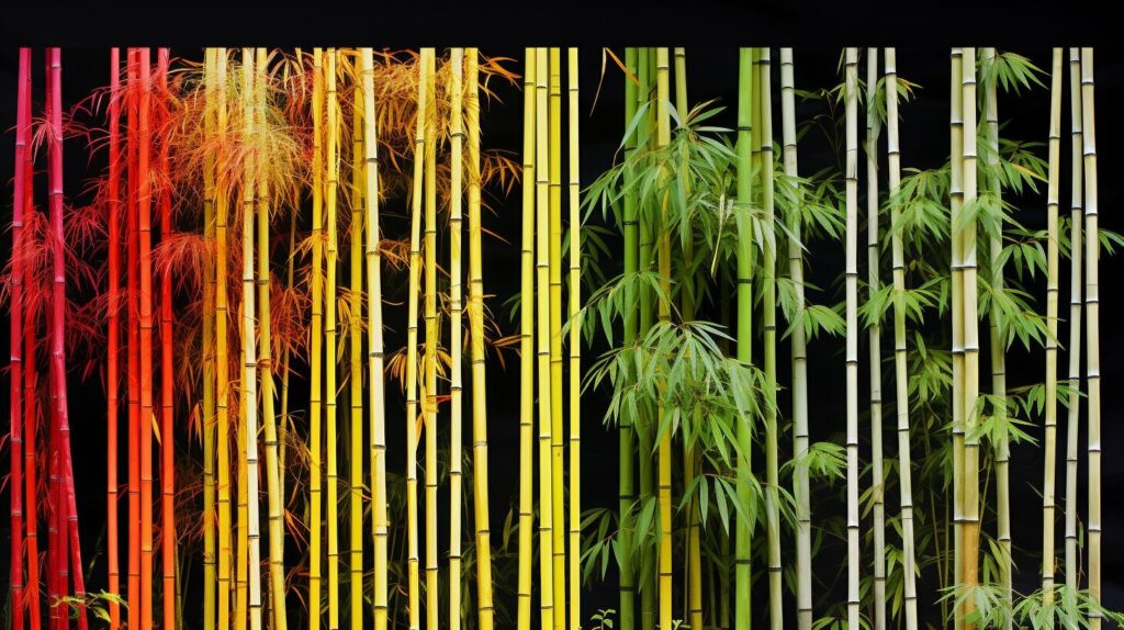 Bambusarten im Vergleich