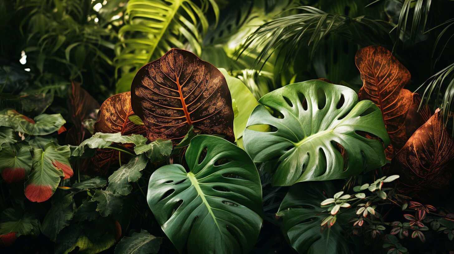 monstera braune flecken